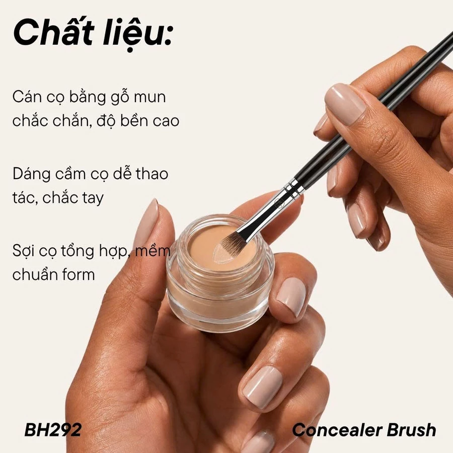 Cọ Che Khuyết Điểm BH Cosmetics Concealer Brush BH292